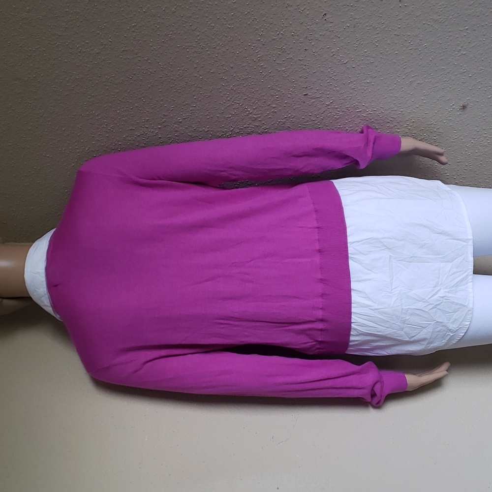 Ralph Lauren Petite Woman Blouse, Purple💜 and White🤍 Colors, Size PS. - Picture 4 of 5